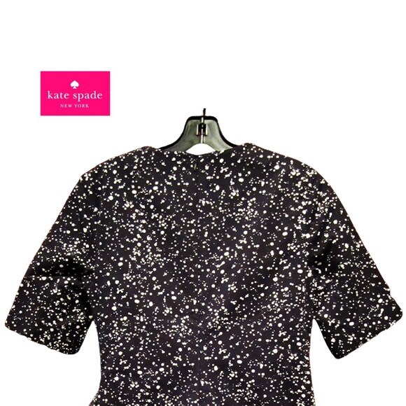 KATE SPADE NEW Asymmetrical Crossover Buckle Wrap Panel Dress 0 - Picture 9 of 11